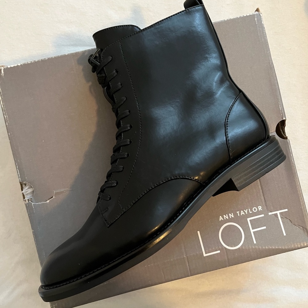 LOFT combat boots size 9.5